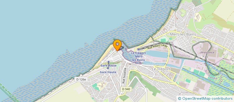 localisation de l'entreprise MONSIEUR PHILIPPE LELEU  LE TREPORT