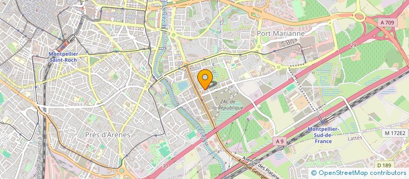 localisation de l'entreprise MONSIEUR PHILIPPE LELONG à MONTPELLIER