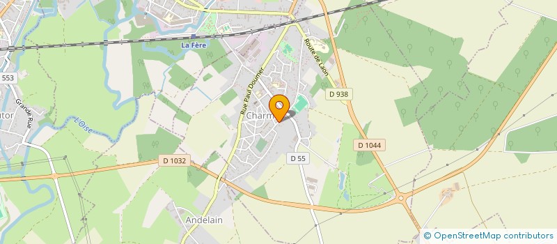 localisation de l'entreprise MONSIEUR PHILIPPE LELONG à CHARMES