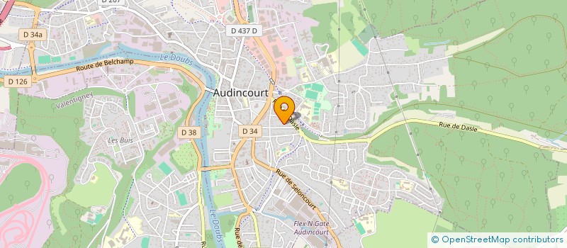 localisation de l'entreprise MONSIEUR PHILIPPE LELONG-OTHENIN à AUDINCOURT