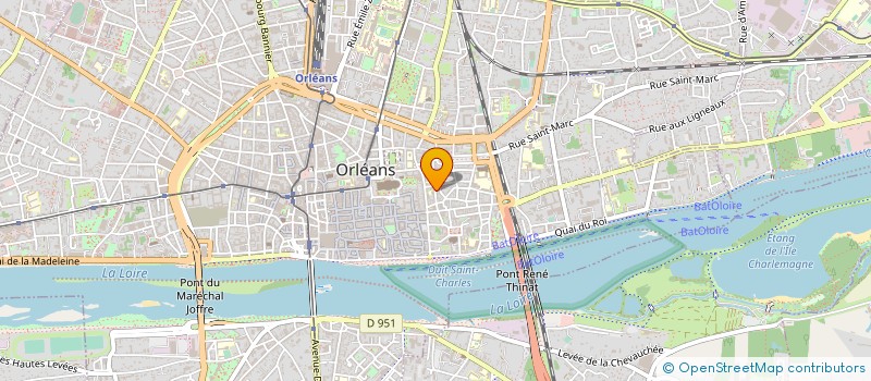 localisation de l'entreprise MONSIEUR PHILIPPE LELOUP à ORLEANS