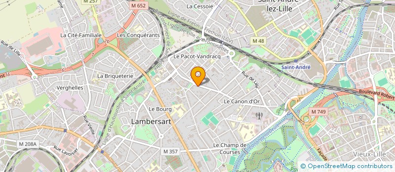 localisation de l'entreprise MONSIEUR PHILIPPE LEMAIRE à LAMBERSART