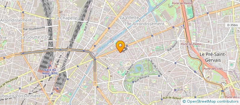 localisation de l'entreprise MONSIEUR PHILIPPE LEMAIRE  PARIS