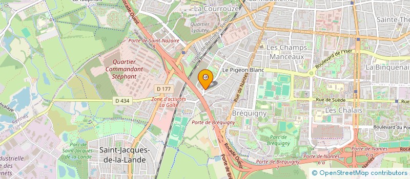 localisation de l'entreprise MONSIEUR PHILIPPE LEMAITRE à RENNES