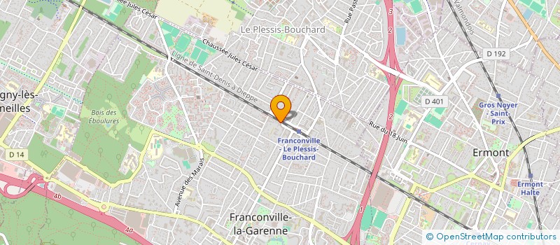 localisation de l'entreprise MONSIEUR PHILIPPE LEMAR à FRANCONVILLE