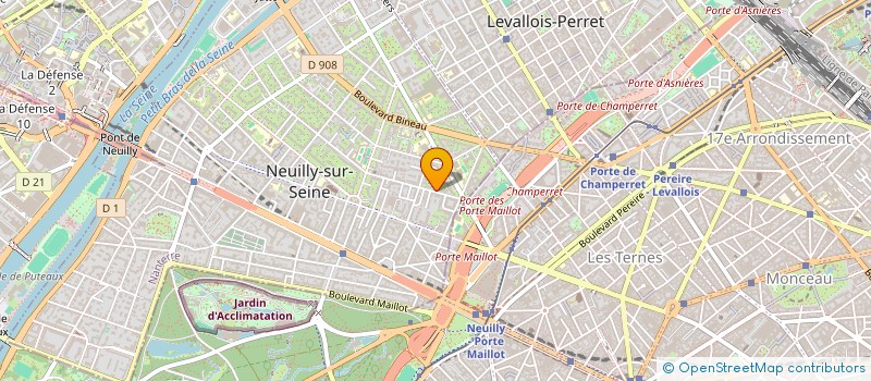 localisation de l'entreprise MONSIEUR PHILIPPE LEMASSON à NEUILLY-SUR-SEINE