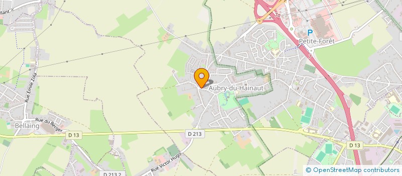 localisation de l'entreprise MONSIEUR PHILIPPE LEMOINE  AUBRY-DU-HAINAUT