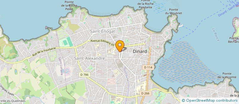 localisation de l'entreprise MONSIEUR PHILIPPE LEMONNIER à DINARD
