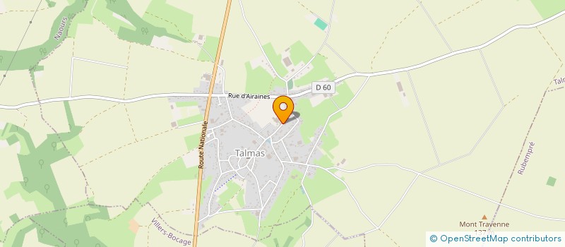 localisation de l'entreprise MONSIEUR PHILIPPE LENGLET à TALMAS