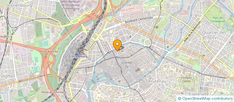 localisation de l'entreprise MONSIEUR PHILIPPE LENHARDT à STRASBOURG