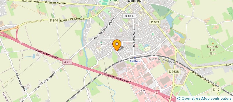localisation de l'entreprise MONSIEUR PHILIPPE LENNE à BAILLEUL
