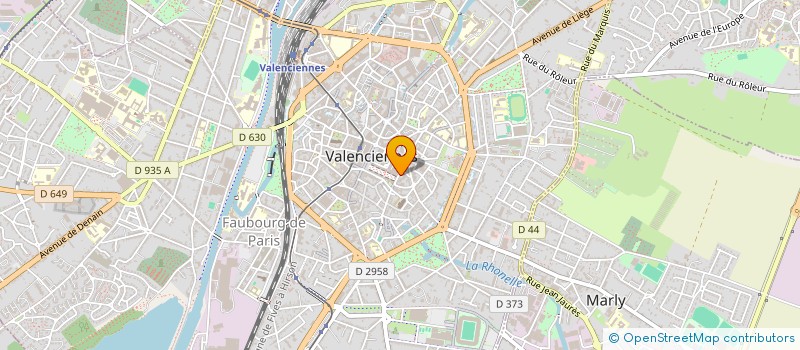 localisation de l'entreprise MONSIEUR PHILIPPE LENNE à VALENCIENNES