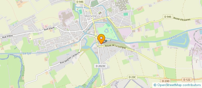 localisation de l'entreprise MONSIEUR PHILIPPE LENOIR à MERVILLE
