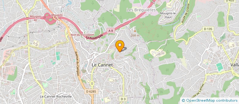 localisation de l'entreprise MONSIEUR PHILIPPE LENOTRE à LE CANNET