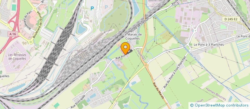 localisation de l'entreprise MONSIEUR PHILIPPE LENS  FRETHUN