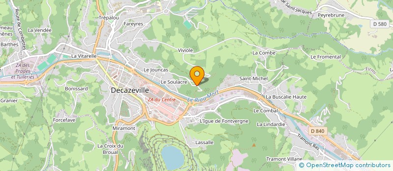 localisation de l'entreprise MONSIEUR PHILIPPE LENSCH  DECAZEVILLE