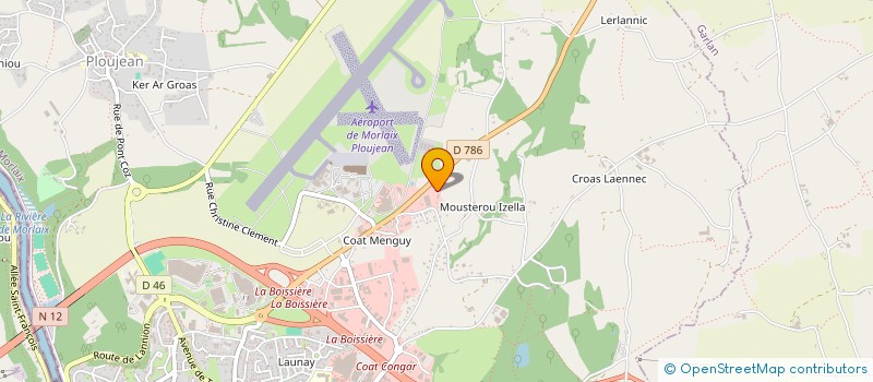 localisation de l'entreprise MONSIEUR PHILIPPE LEON à MORLAIX