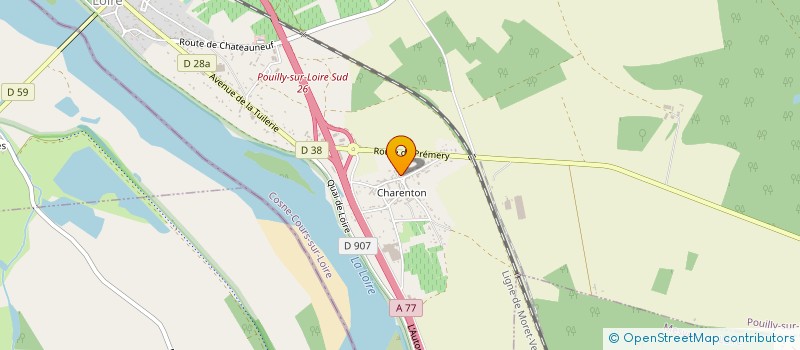localisation de l'entreprise MONSIEUR PHILIPPE LEONARD à POUILLY-SUR-LOIRE
