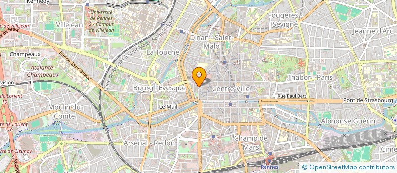 localisation de l'entreprise MONSIEUR PHILIPPE LEONARD  RENNES