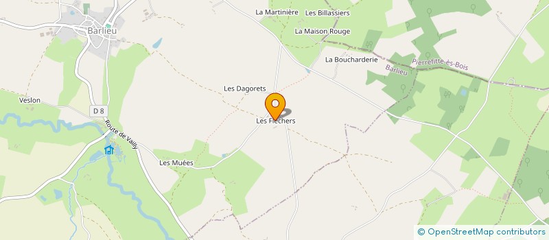 localisation de l'entreprise MONSIEUR PHILIPPE LEPAGE à BARLIEU