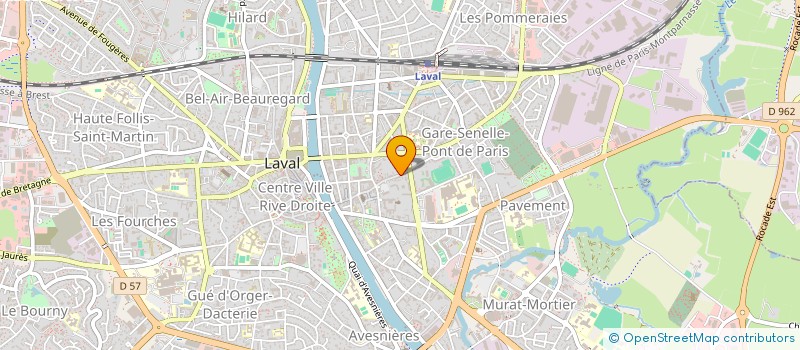 localisation de l'entreprise MONSIEUR PHILIPPE LEPAGE à LAVAL