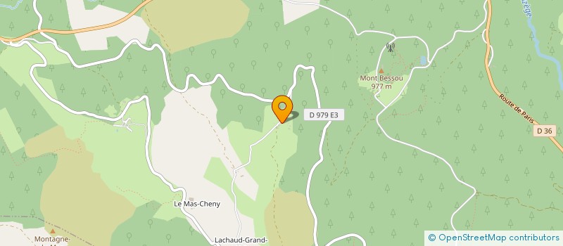 localisation de l'entreprise MONSIEUR PHILIPPE LEPAIN à MAUSSAC