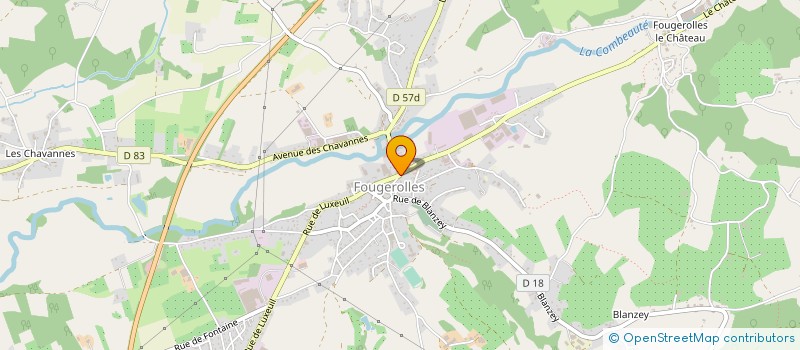 localisation de l'entreprise MONSIEUR PHILIPPE LEPAUL  FOUGEROLLES-SAINT-VALBERT