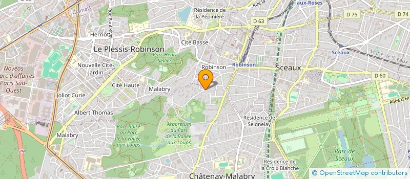 localisation de l'entreprise MONSIEUR PHILIPPE LEPELLETIER à CHATENAY-MALABRY
