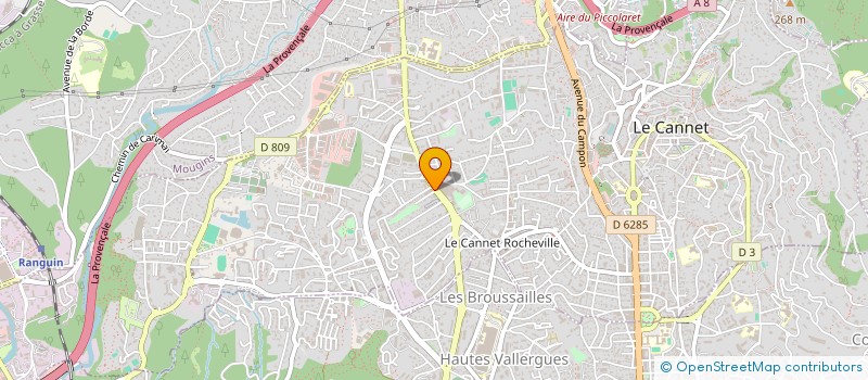 localisation de l'entreprise MONSIEUR PHILIPPE LEPERE à LE CANNET