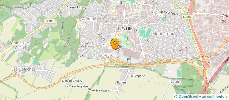localisation de l'entreprise MONSIEUR PHILIPPE LEPETIT  LES ULIS