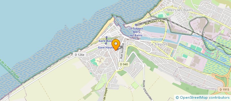 localisation de l'entreprise MONSIEUR PHILIPPE LEPHAY  LE TREPORT