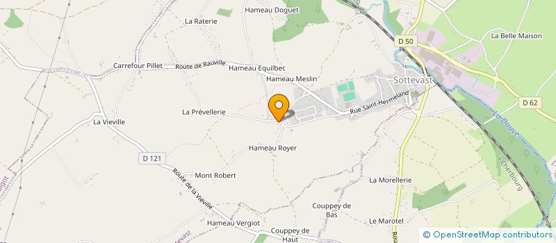 localisation de l'entreprise MONSIEUR PHILIPPE LEPREVOST  SOTTEVAST