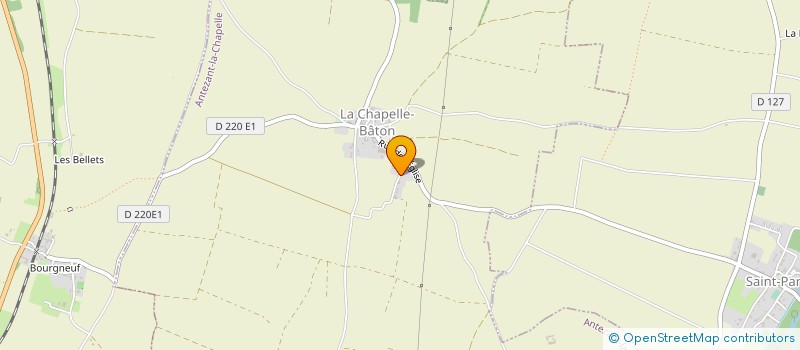 localisation de l'entreprise MONSIEUR PHILIPPE LEPRINCE  ANTEZANT-LA-CHAPELLE