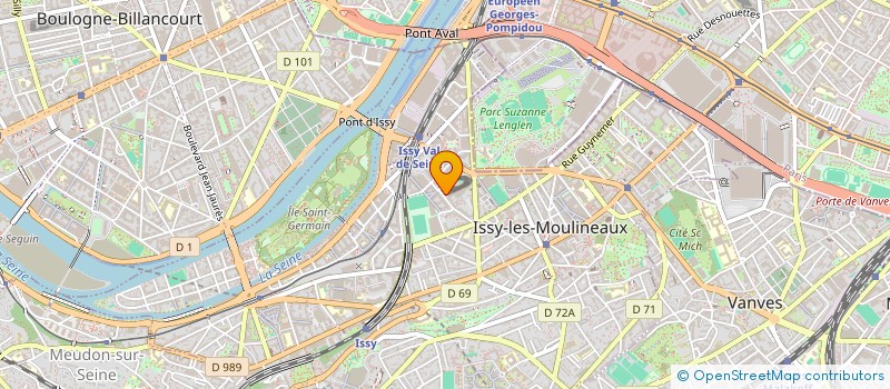 localisation de l'entreprise MONSIEUR PHILIPPE LERANDY à ISSY-LES-MOULINEAUX