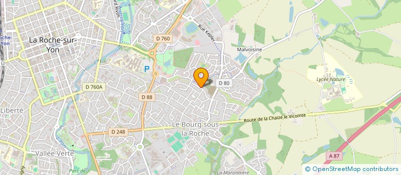 localisation de l'entreprise MONSIEUR PHILIPPE LERMITE à LA ROCHE-SUR-YON