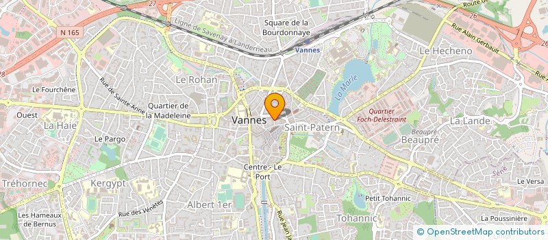 localisation de l'entreprise MONSIEUR PHILIPPE LEROUX à VANNES