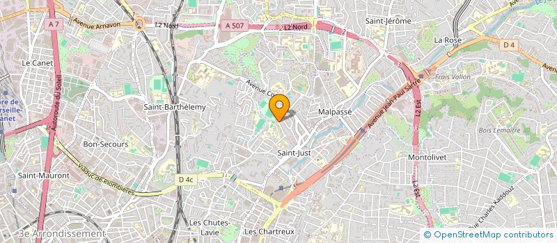 localisation de l'entreprise MONSIEUR PHILIPPE LEROY à MARSEILLE