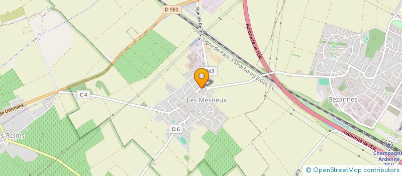 localisation de l'entreprise MONSIEUR PHILIPPE LEROY  LES MESNEUX