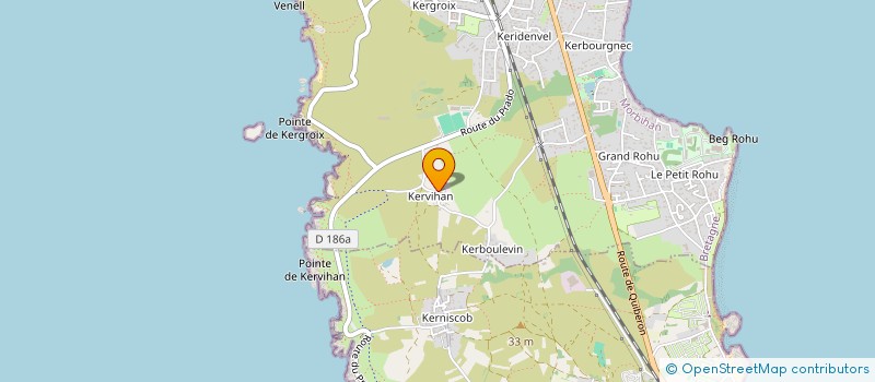 localisation de l'entreprise MONSIEUR PHILIPPE LEROY  SAINT-PIERRE-QUIBERON