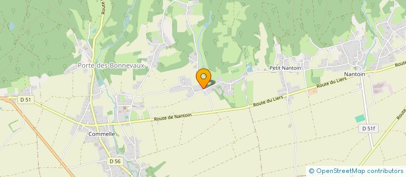 localisation de l'entreprise MONSIEUR PHILIPPE LEROY  PORTE-DES-BONNEVAUX