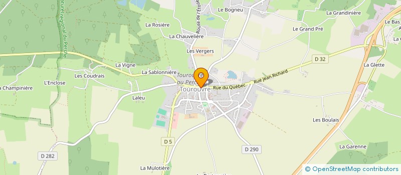 localisation de l'entreprise MONSIEUR PHILIPPE LESAGE à TOUROUVRE AU PERCHE