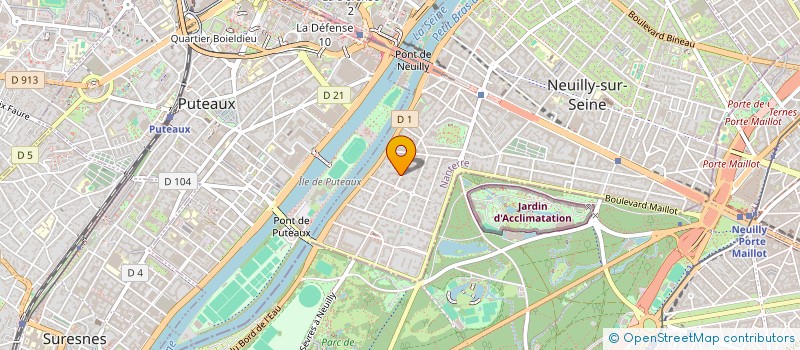 localisation de l'entreprise MONSIEUR PHILIPPE LESCHEVIN D'ERE à NEUILLY-SUR-SEINE
