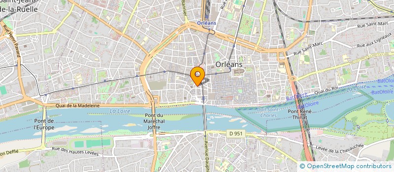localisation de l'entreprise MONSIEUR PHILIPPE LESCURE à ORLEANS
