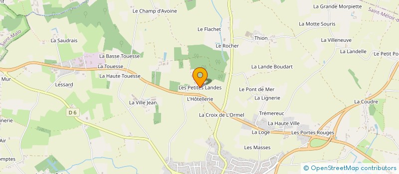 localisation de l'entreprise MONSIEUR PHILIPPE LESNE à SAINT-MELOIR-DES-ONDES