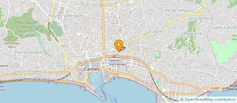 localisation de l'entreprise MONSIEUR PHILIPPE LESOBRE à CANNES