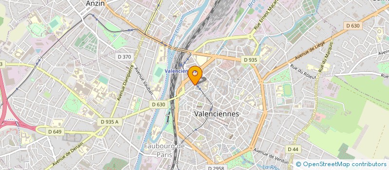 localisation de l'entreprise MONSIEUR PHILIPPE LESPAGNOL à VALENCIENNES