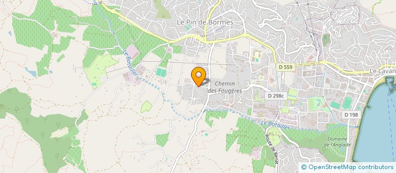 localisation de l'entreprise MONSIEUR PHILIPPE LESPAGNOL  BORMES-LES-MIMOSAS