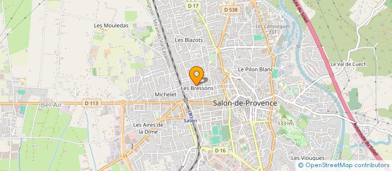 localisation de l'entreprise MONSIEUR PHILIPPE LESTRADE  SALON-DE-PROVENCE