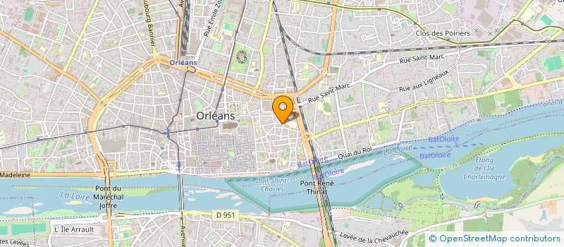 localisation de l'entreprise MONSIEUR PHILIPPE LETAT  ORLEANS