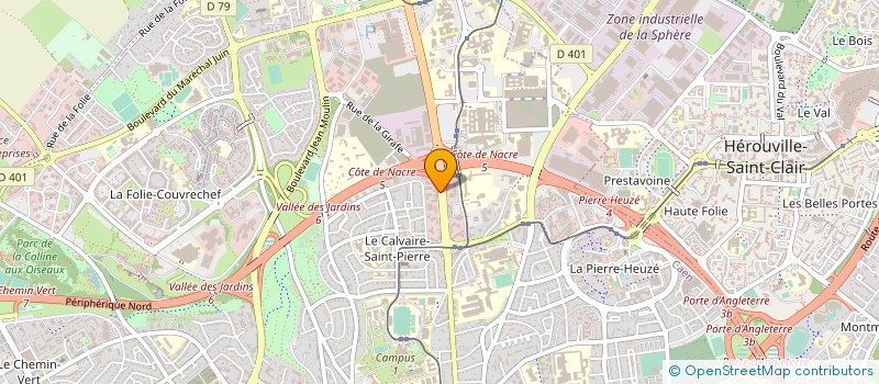 localisation de l'entreprise MONSIEUR PHILIPPE LETELLIER à CAEN